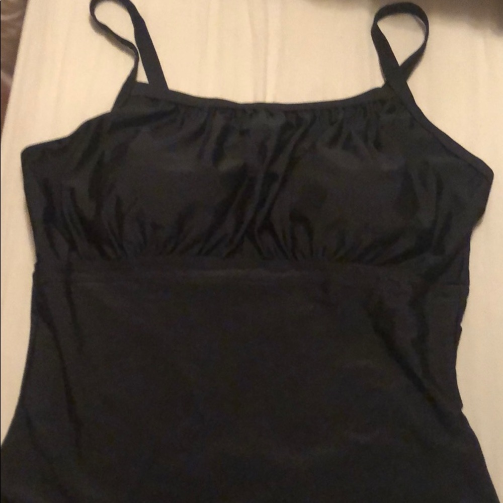 Black One Piece Bathing Suit